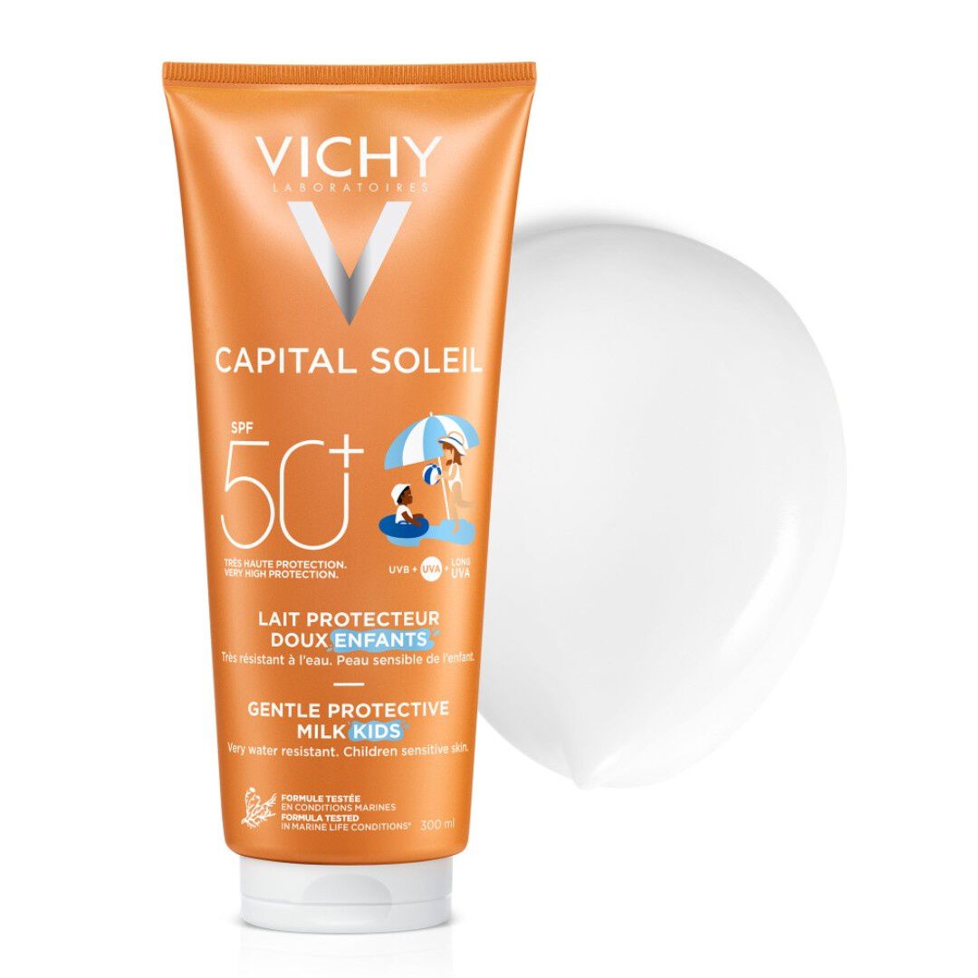 Capital Soleil Kids Leite FPS 50 (Formato Económico) - VICHY -  - Imagem 2