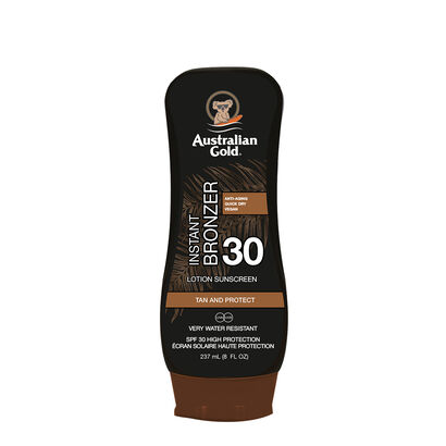 Tan and Protect Instant Bronzer Lotion SPF30 - AUSTRALIAN GOLD -  - Imagem