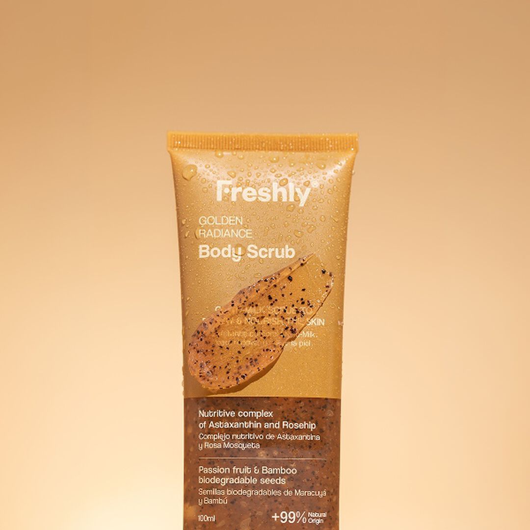 Golden Radiance Body Scrub - FRESHLY -  - Imagem 6