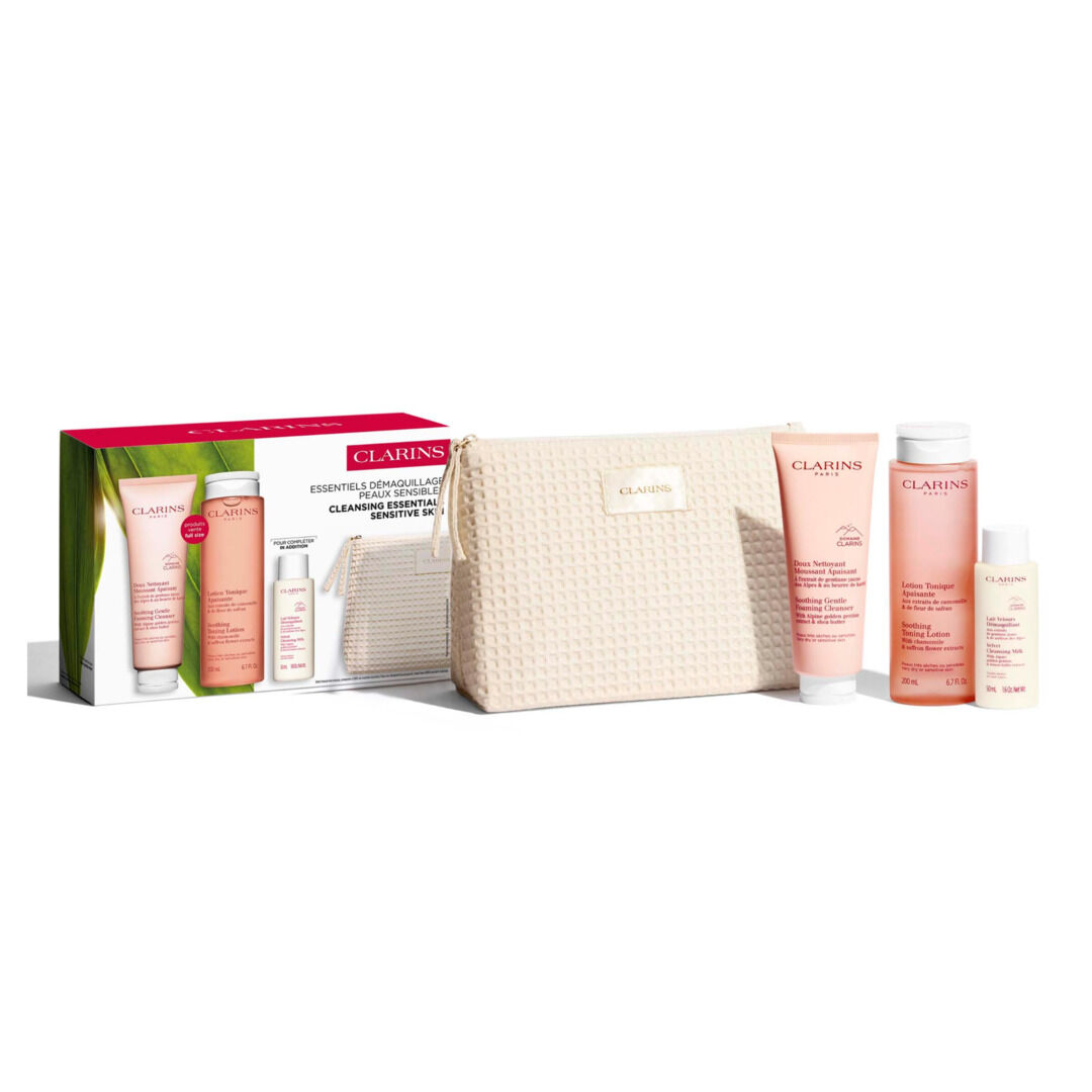 Os meus essenciais de desmaquilhagem (Peles Sens&iacute;veis) - CLARINS - Cleansing - Imagem 1