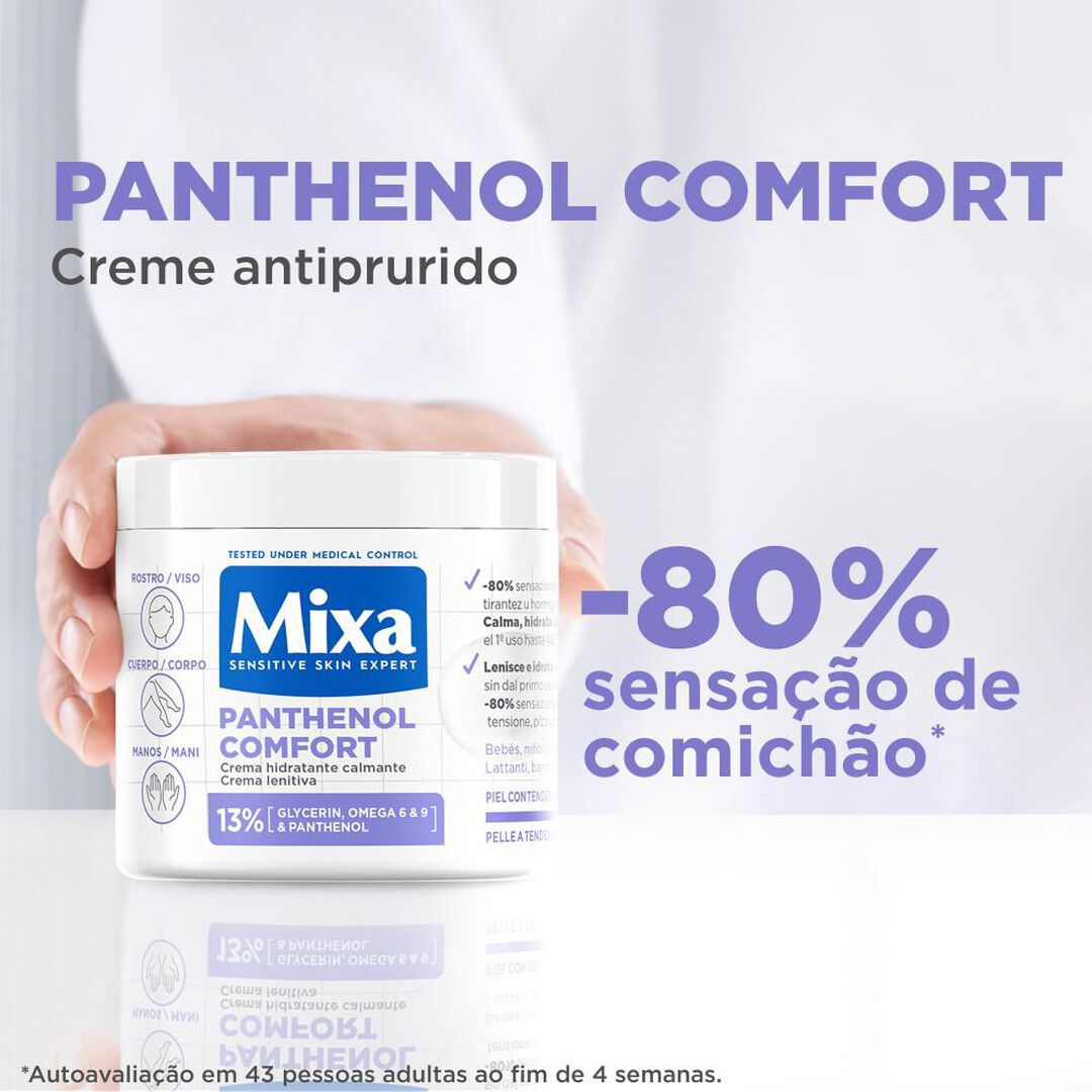 Creme Restaurador Panthenol Comfort - MIXA -  - Imagem 9
