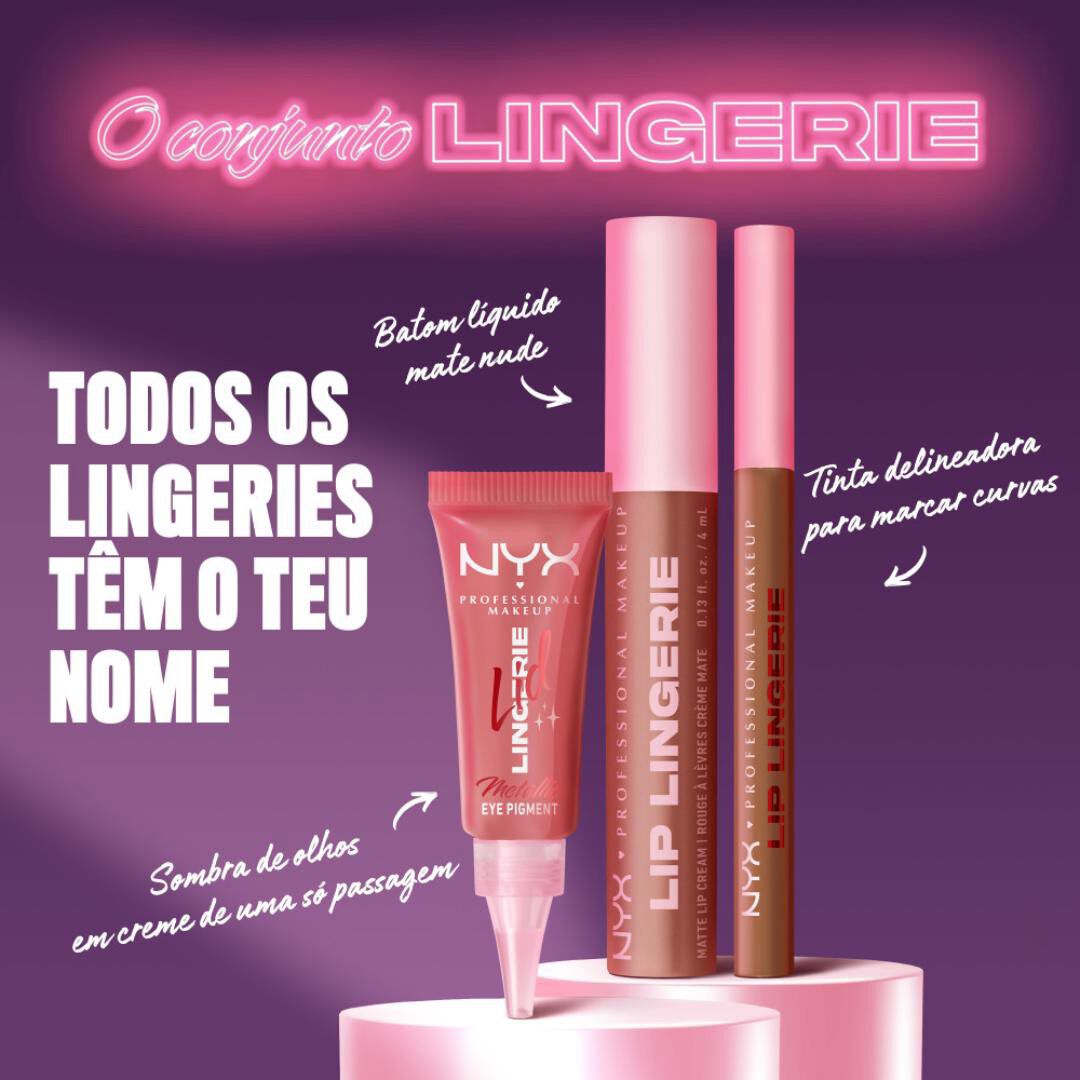 Lid Lingerie Cream Eye Pigment - NYX Professional Makeup -  - Imagem 15