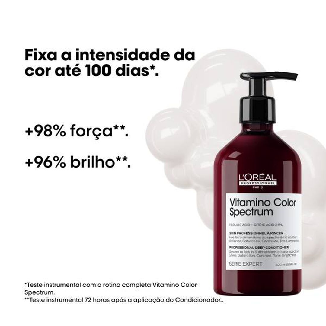 L'Oréal Professionnel Serie Expert Condicionador Vitamino Color Spectrum - L'ORÉAL PROFESSIONNEL - Vitamino Color Spectrum - Imagem 2