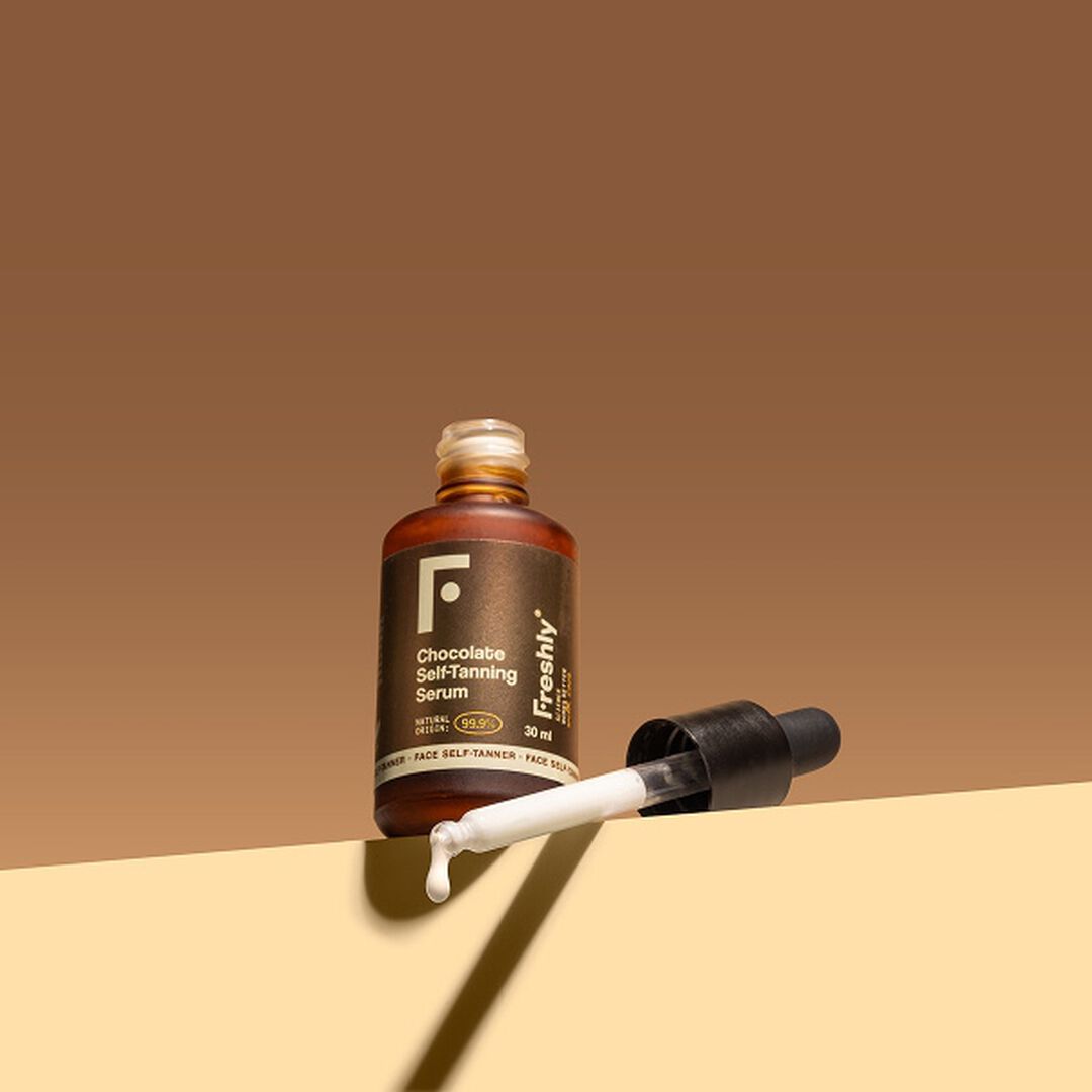 Sérum Autobronzeador Facial - Chocolate Self-Tanning Serum - FRESHLY -  - Imagem 3