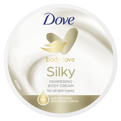 Creme de Corpo Silky - DOVE -  - Imagem