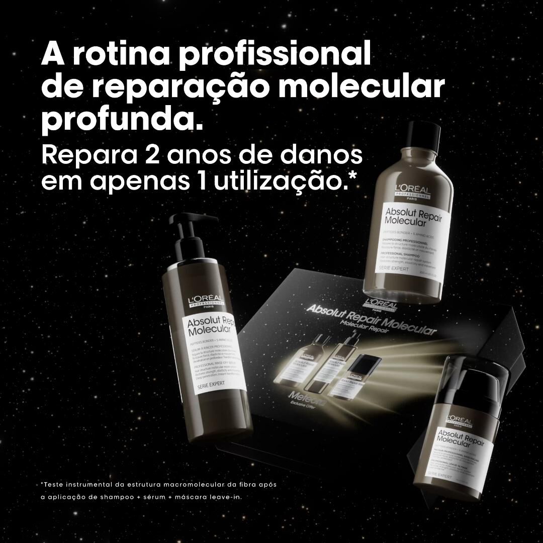 Coffret Absolut Repair Molecular Trio - L'ORÉAL PROFESSIONNEL - SERIE EXPERT - Imagem 3
