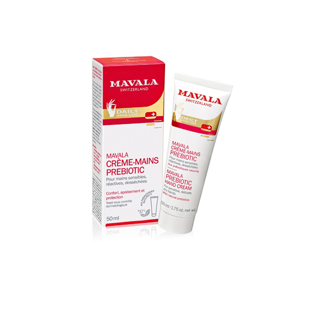 CREME MAINS PREBIOTIC TUBE - MAVALA - Cuidados de Unhas & M&atilde;os - Imagem 1