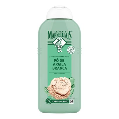 Champô Pó de Argila Branca - Les Petit Marseillais -  - Imagem