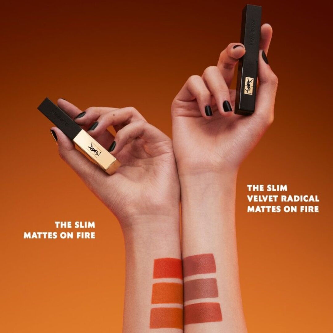 Batom Mate - Yves Saint Laurent - Rouge Pur Couture The Slim - Imagem 3