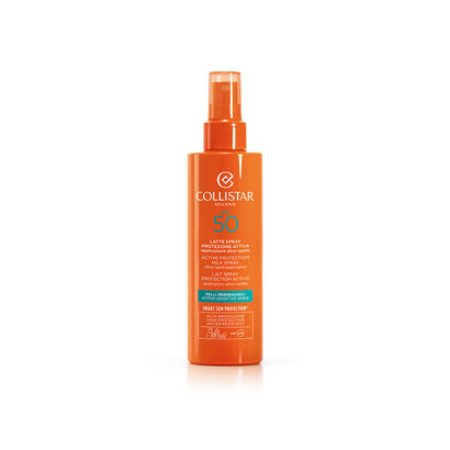 ACTIVE PROTECTION MILK SPRAY SPF 50 200 ml - COLLISTAR - COLLISTAR SOLARES - Imagem