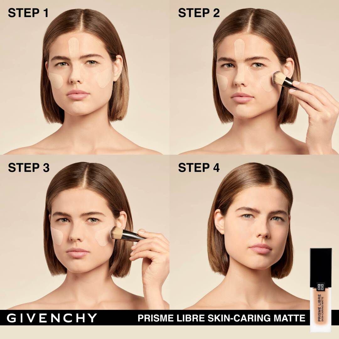 Prisme Libre Skin-Caring Matte Foundation - GIVENCHY - TEZ - Imagem 4