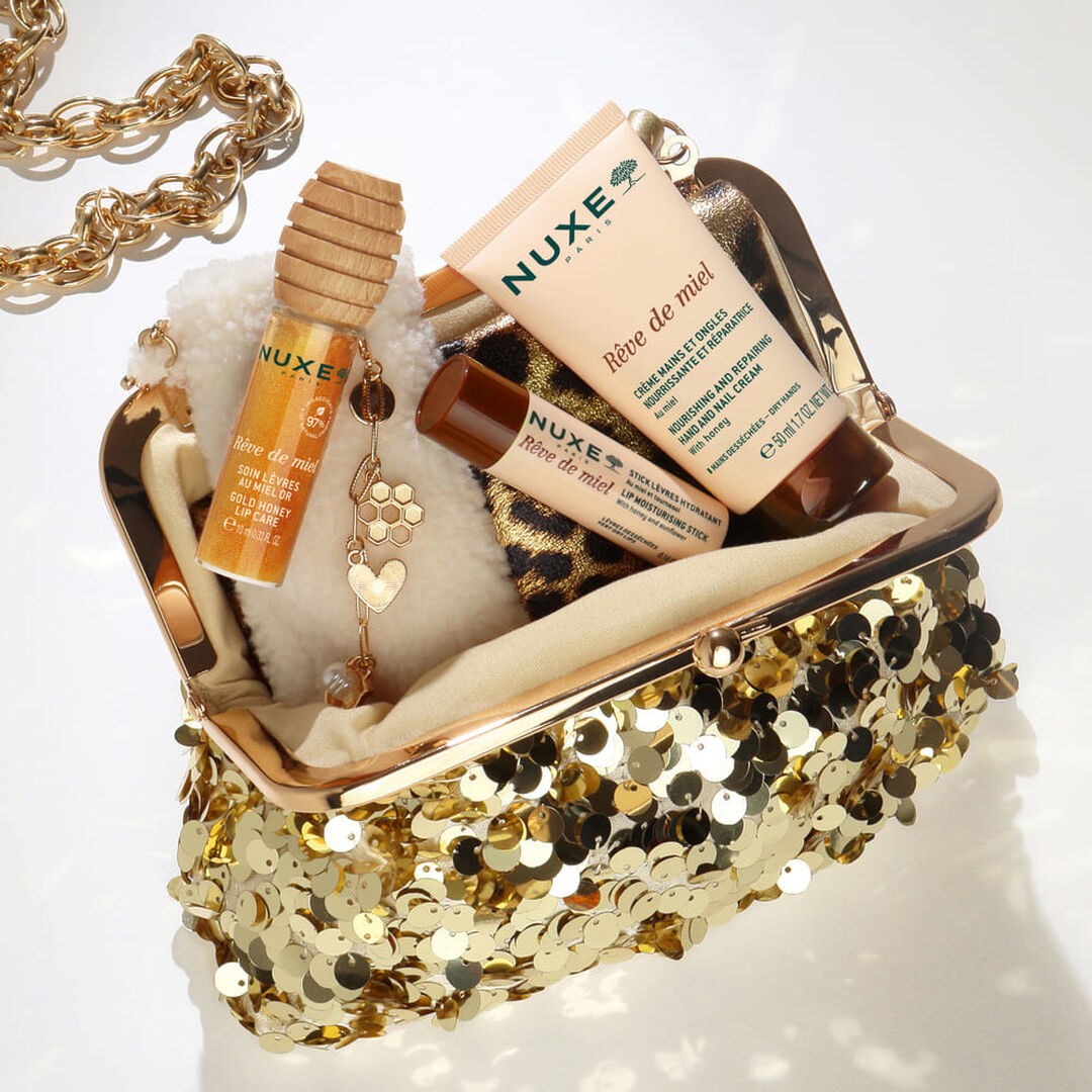 R&ecirc;ve de Miel Cuidado Labial Com Bolsa - NUXE -  - Imagem 4