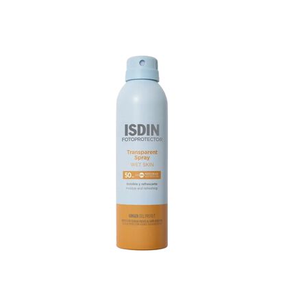 Fotoprotetor Transparent Spray Wet Skin SPF 50 - ISDIN -  - Imagem