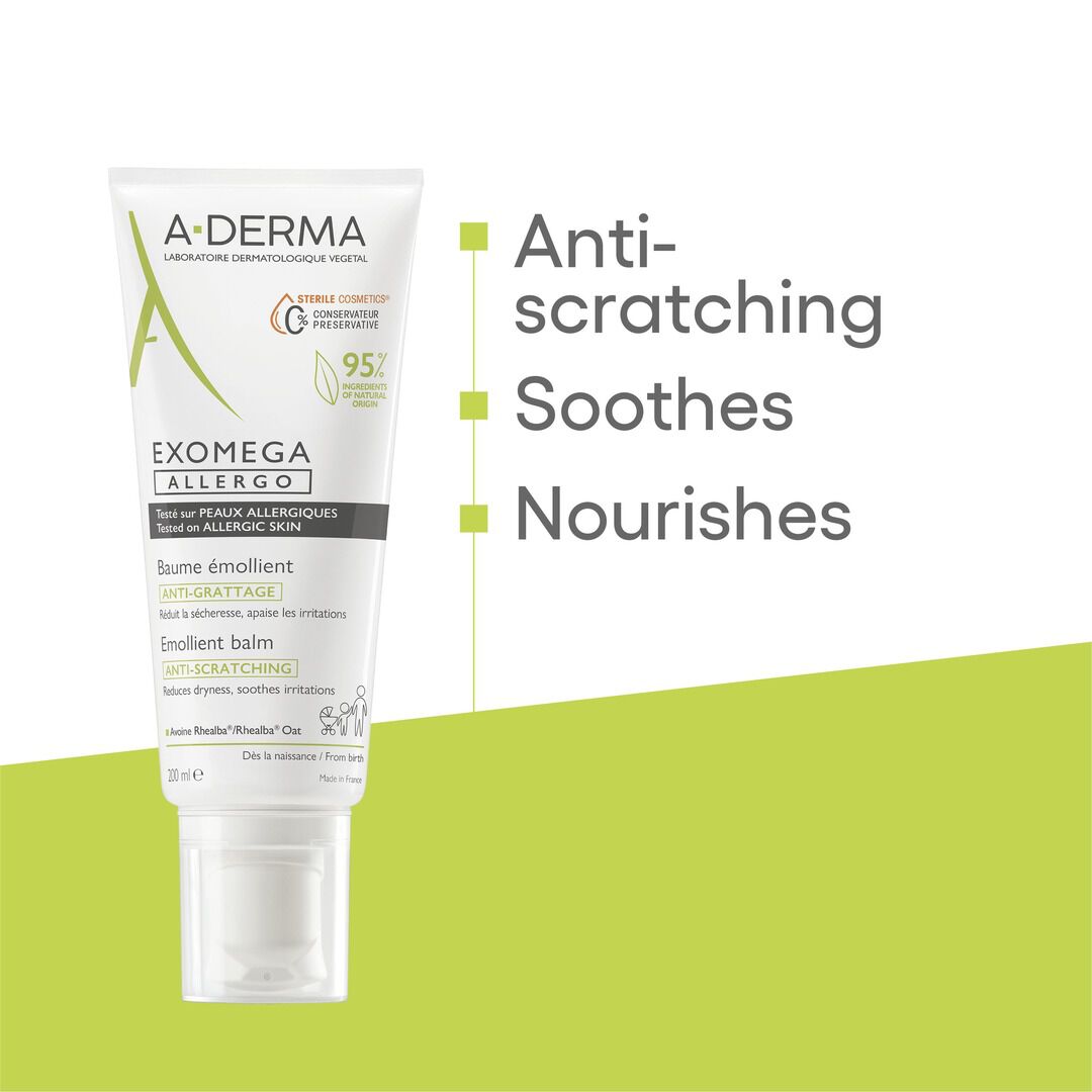 Exomega Allergo - B&aacute;lsamo Emoliente - A-DERMA -  - Imagem 6