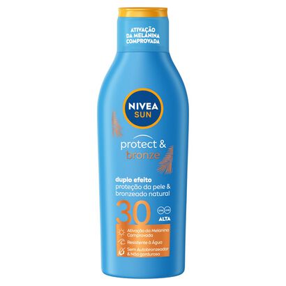 Nivea Sun - Loção Protect & Bronze FP30 - NIVEA -  - Imagem