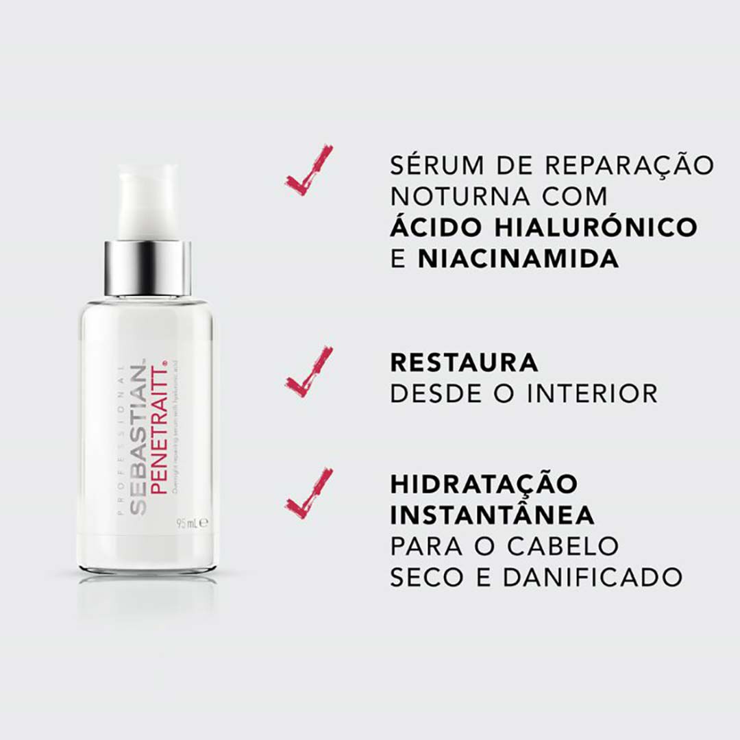 Sérum Reparador Noturno - SEBASTIAN - Penetraitt - Imagem 3