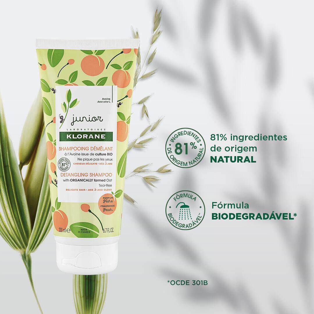 Champô Desembaraçador Pêssego - KLORANE -  - Imagem 4