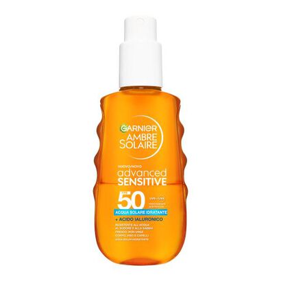 Sensitive Advanced &Aacute;gua Solar Hidratante FPS50 - GARNIER AMBRE SOLAIRE - AMBRE SOLAIRE - Imagem