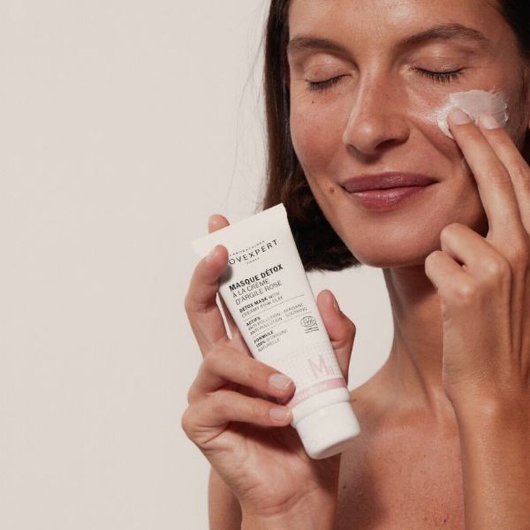 Detox Mask With Creamy Pink Clay - NOVEXPERT - Magnesium - Imagem 4