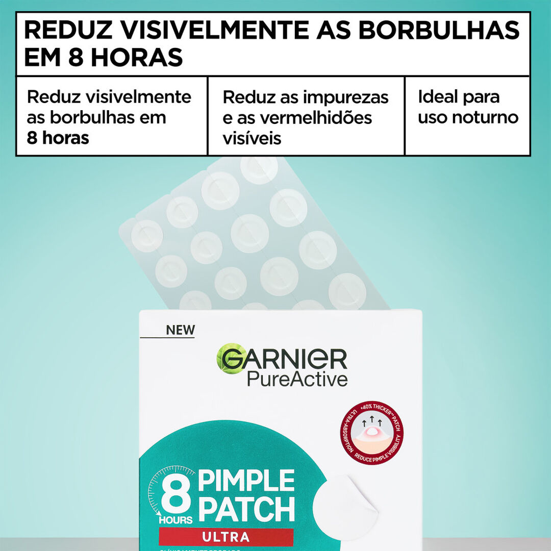 Pimple Patch Ultra Power Pure Active Anti-Imperfei&ccedil;&otilde;es. - GARNIER -  - Imagem 7