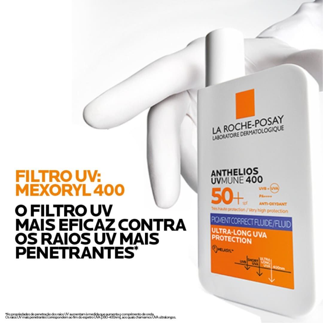 Anthelios UVmune 400 - Fluído Antimanchas FPS50+ - LA ROCHE POSAY -  - Imagem 8