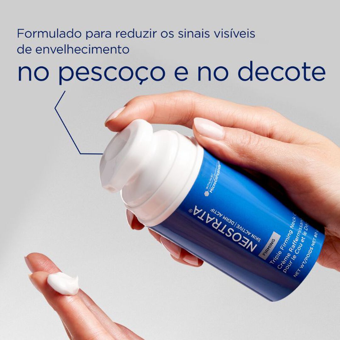Skin Active - Creme Triplo Refirmante para o Pescoço e Decote - NEOSTRATA -  - Imagem 3