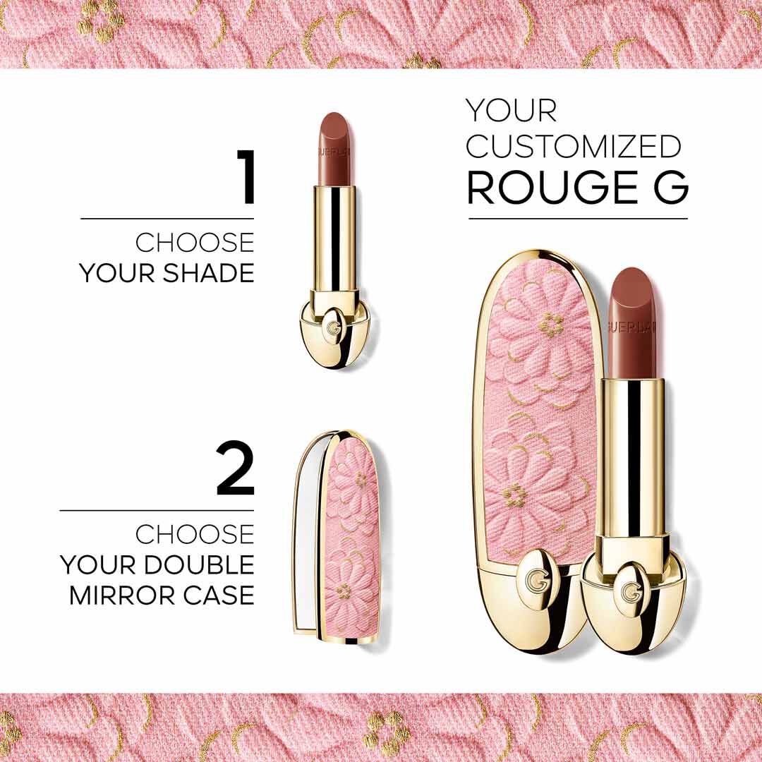 Lip Case Blooming Denim - GUERLAIN - ROUGE G - Imagem 8