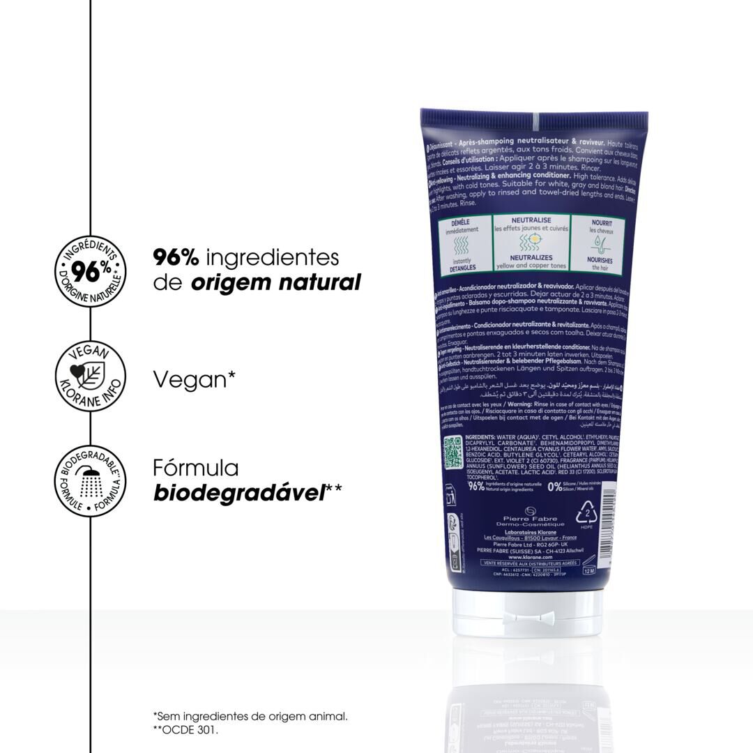 Condicionador Centáurea BIO - KLORANE -  - Imagem 9