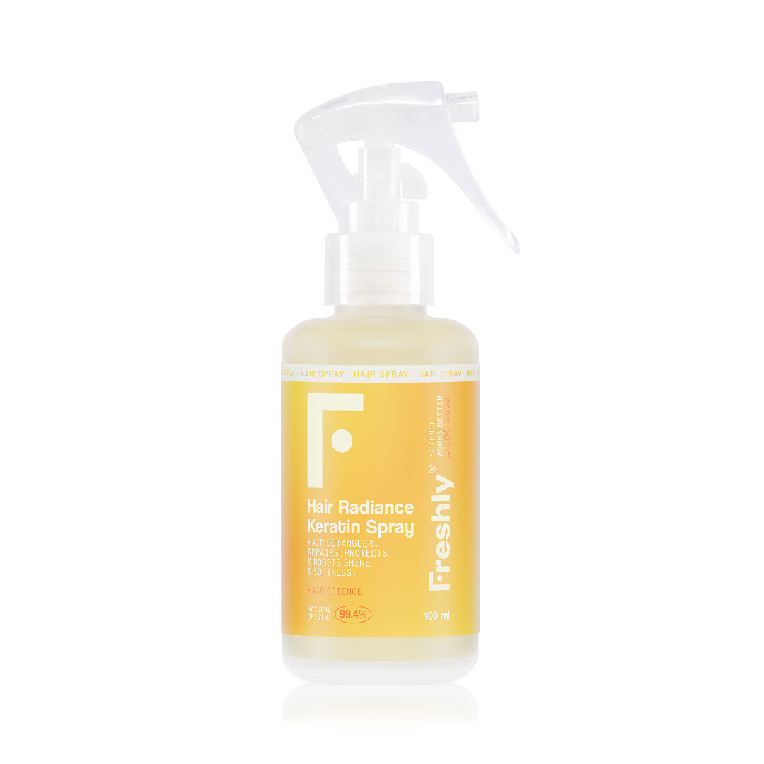 Protetor Térmico e Desembaraçador -  Hair Radiance Keratin Spray - FRESHLY -  - Imagem 1