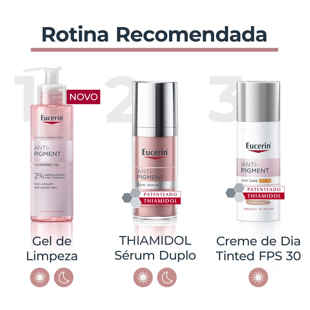 Anti-Pigment Creme de Dia Tinted Médio FPS 30 - EUCERIN -  - Imagem 3