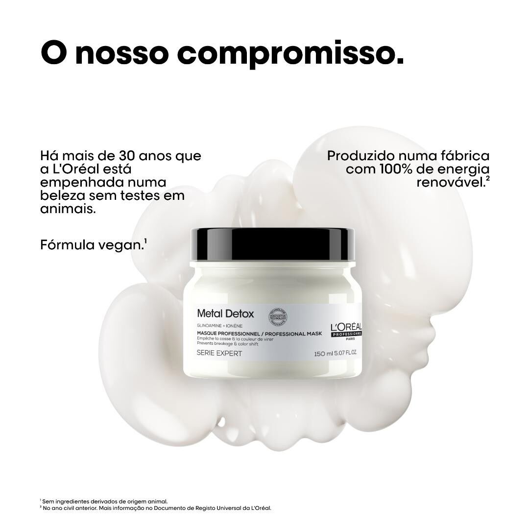 Metal Detox - M&aacute;scara - L'OR&Eacute;AL PROFESSIONNEL - SERIE EXPERT - Imagem 9