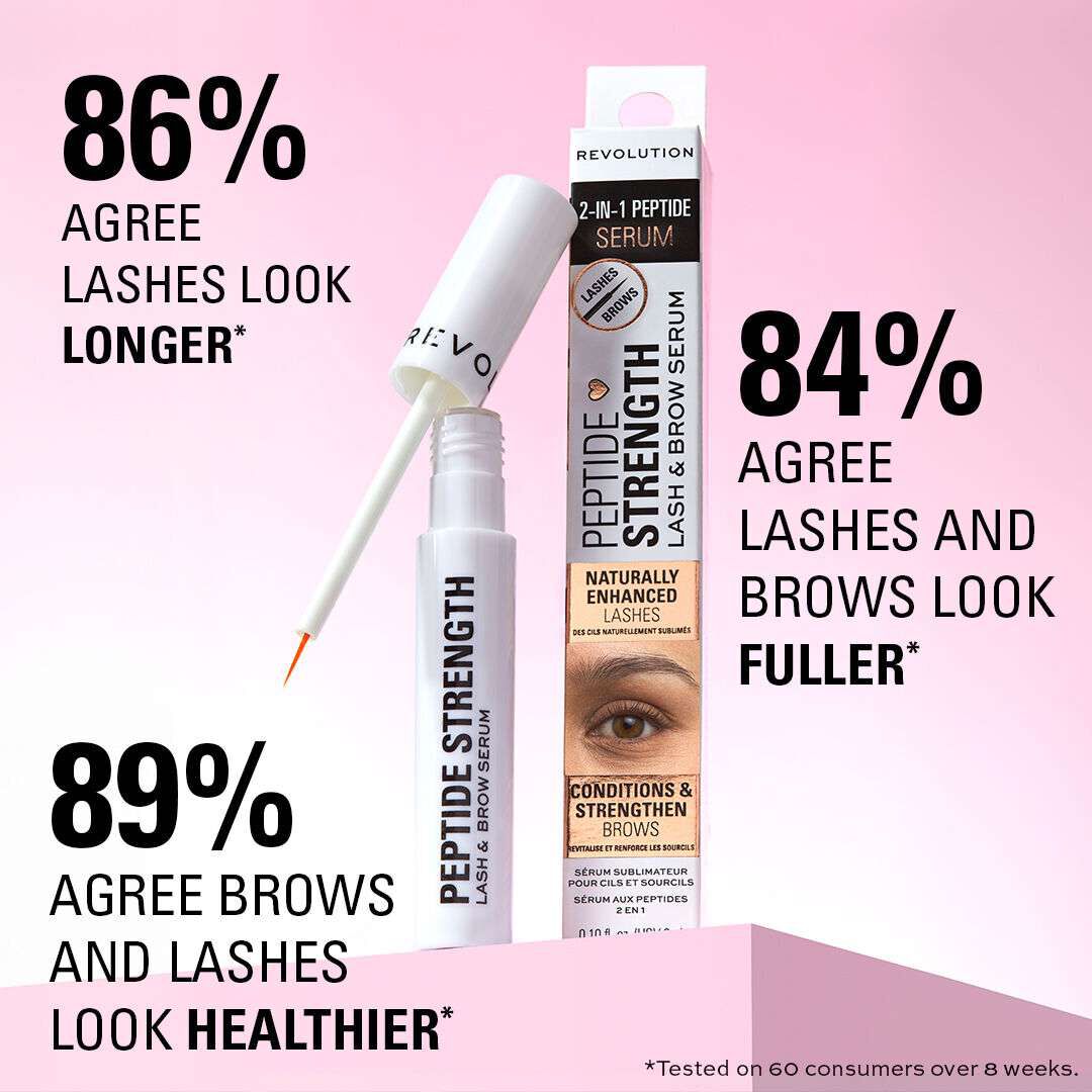 Peptide Strength Lash & Brow Serum - REVOLUTION -  - Imagem 4