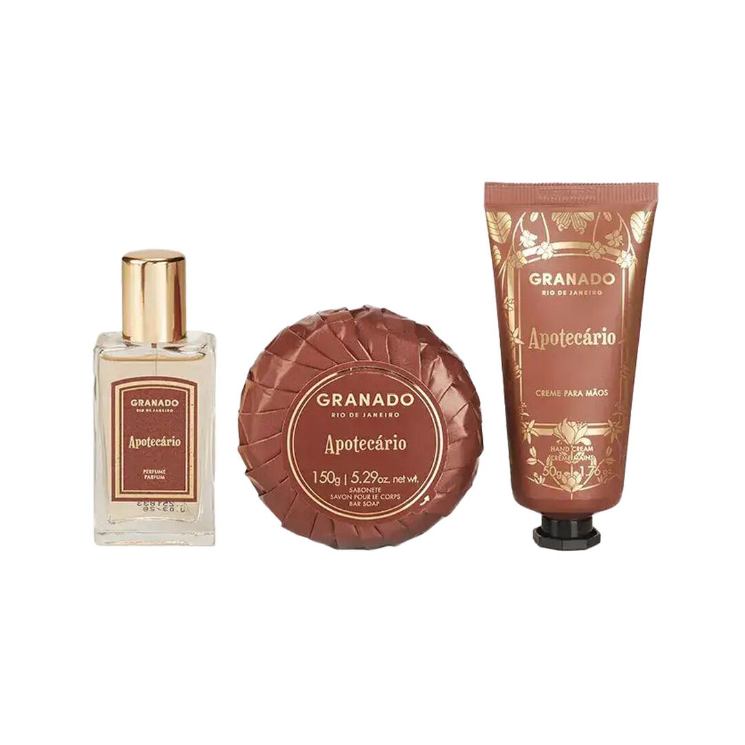 Trio Apotec&aacute;rio Hand Cr+EDP+Soap - Granado - Apotec&aacute;rio - Imagem 2