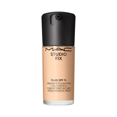 FLUID SPF 15 24HR MATTE FOUNDATION + OIL CONTROL - MAC - STUDIO FIX - Imagem
