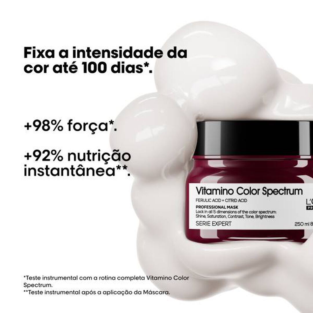 L'Oréal Professionnel Serie Expert Máscara Vitamino Color Spectrum - L'ORÉAL PROFESSIONNEL - Vitamino Color Spectrum - Imagem 8