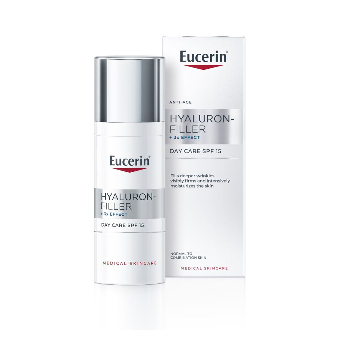 Hyaluron-Filler x3 Effect Creme de Dia - Pele Normal a Mista FPS 15 - EUCERIN -  - Imagem 1