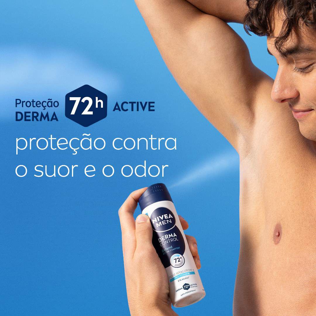 Derma Control Defend Desodorizante Spray - NIVEA -  - Imagem 3