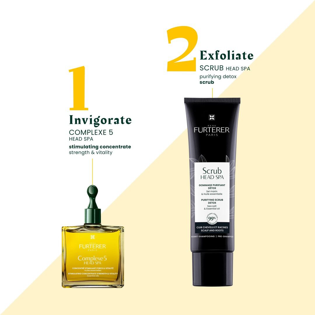 Head Spa Complexe 5 Concentrado Vegetal Estimulante - RENE FURTERER -  - Imagem 4