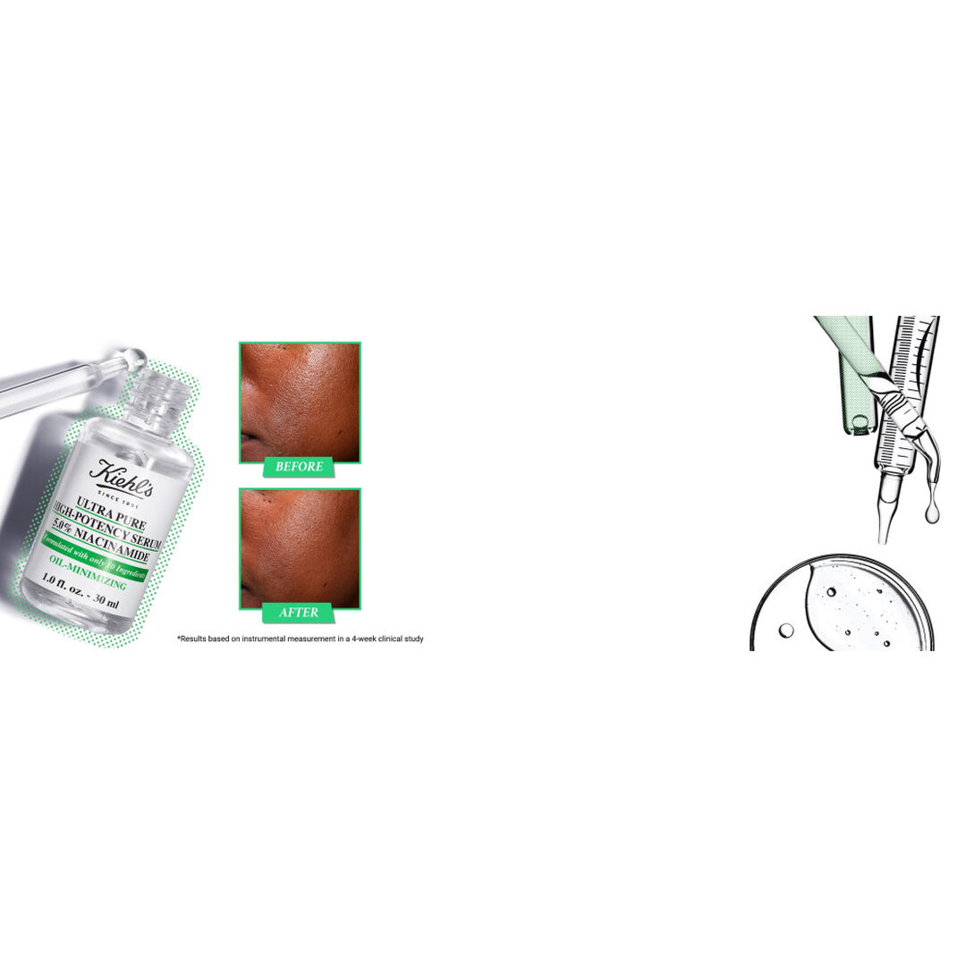 Ultra Pure High-Potency Serum 5.0% Niacinamide - KIEHL'S - Pure Serums - Imagem 5