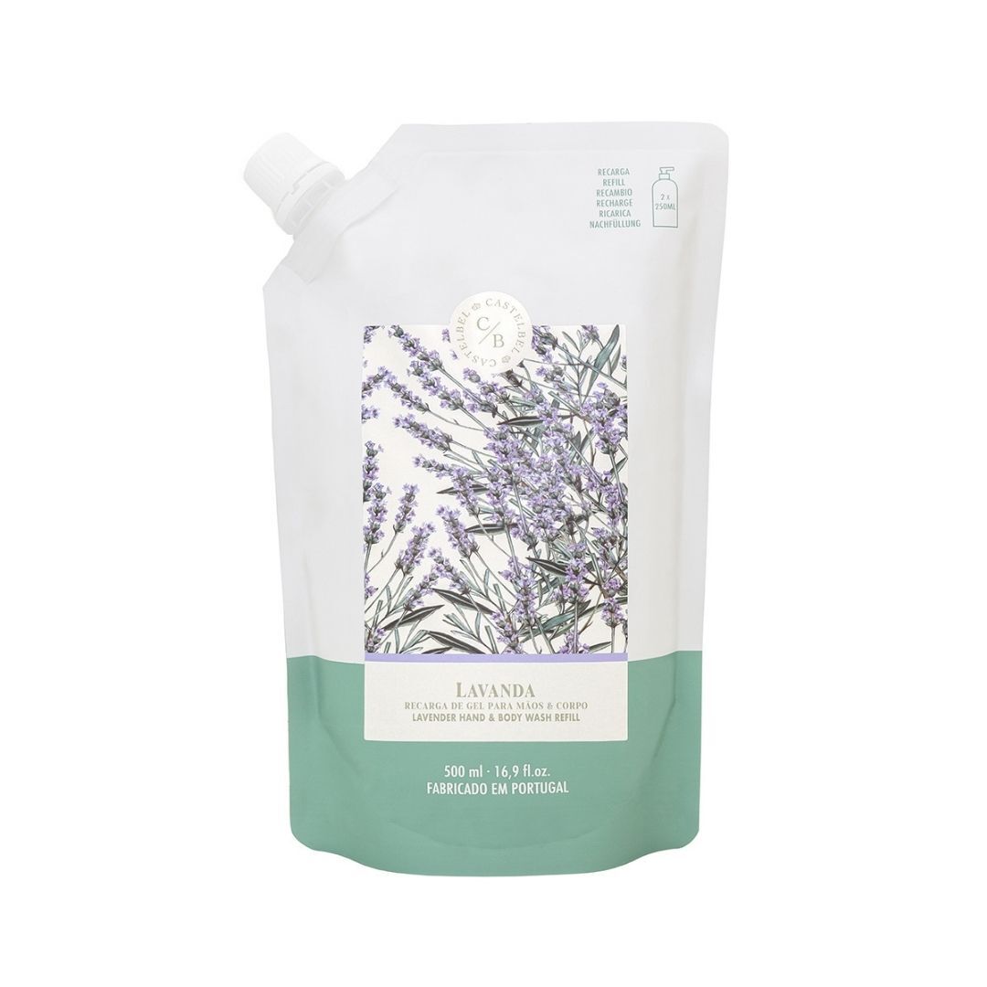 Hand&Body Wash Refill Pouch - Castelbel - LAVANDA - Imagem 1