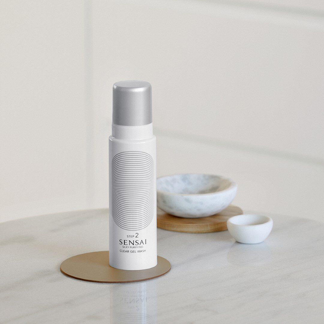 Clear Gel Wash - SENSAI - SILKY PURIFYING - Imagem 3