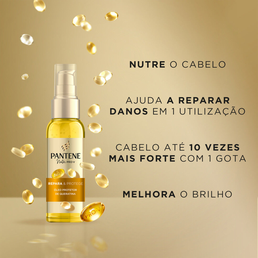 &Oacute;leo Capilar Repara & Protege Queratina - PANTENE -  - Imagem 4