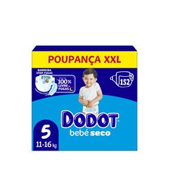 Fraldas Beb&eacute; Seco Tamanho 5 (11kg-16kg), , hi-res