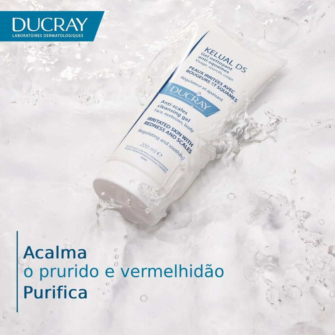 Kelual DS Gel Limpeza Anti-escamas 200ML - DUCRAY -  - Imagem 3