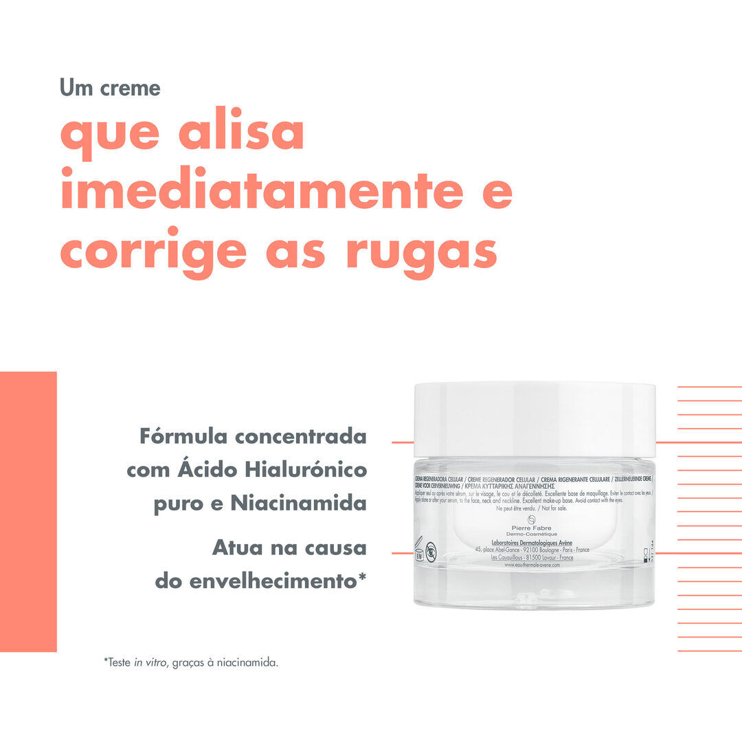 Hyaluron Activ B3 Creme de Dia Antienvelhecimento - AVENE -  - Imagem 3