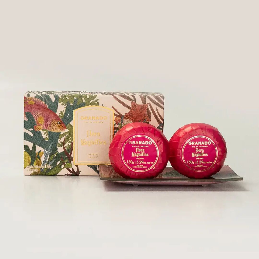 Duo Sabonetes & Porta-Objetos - Granado - Flora Magn&iacute;fica - Imagem 5