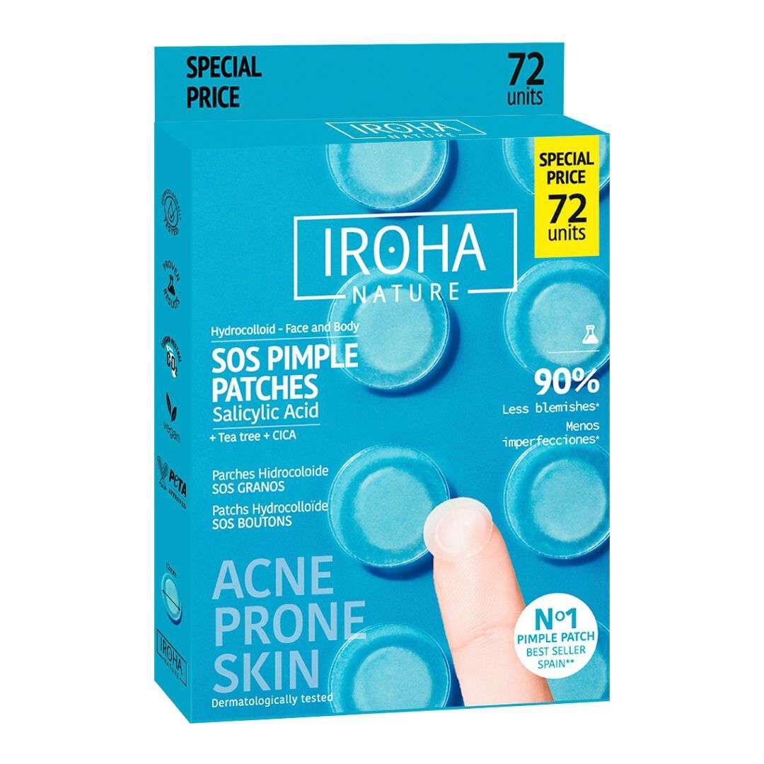SOS Pimple Patches Pack - IROHA -  - Imagem 1