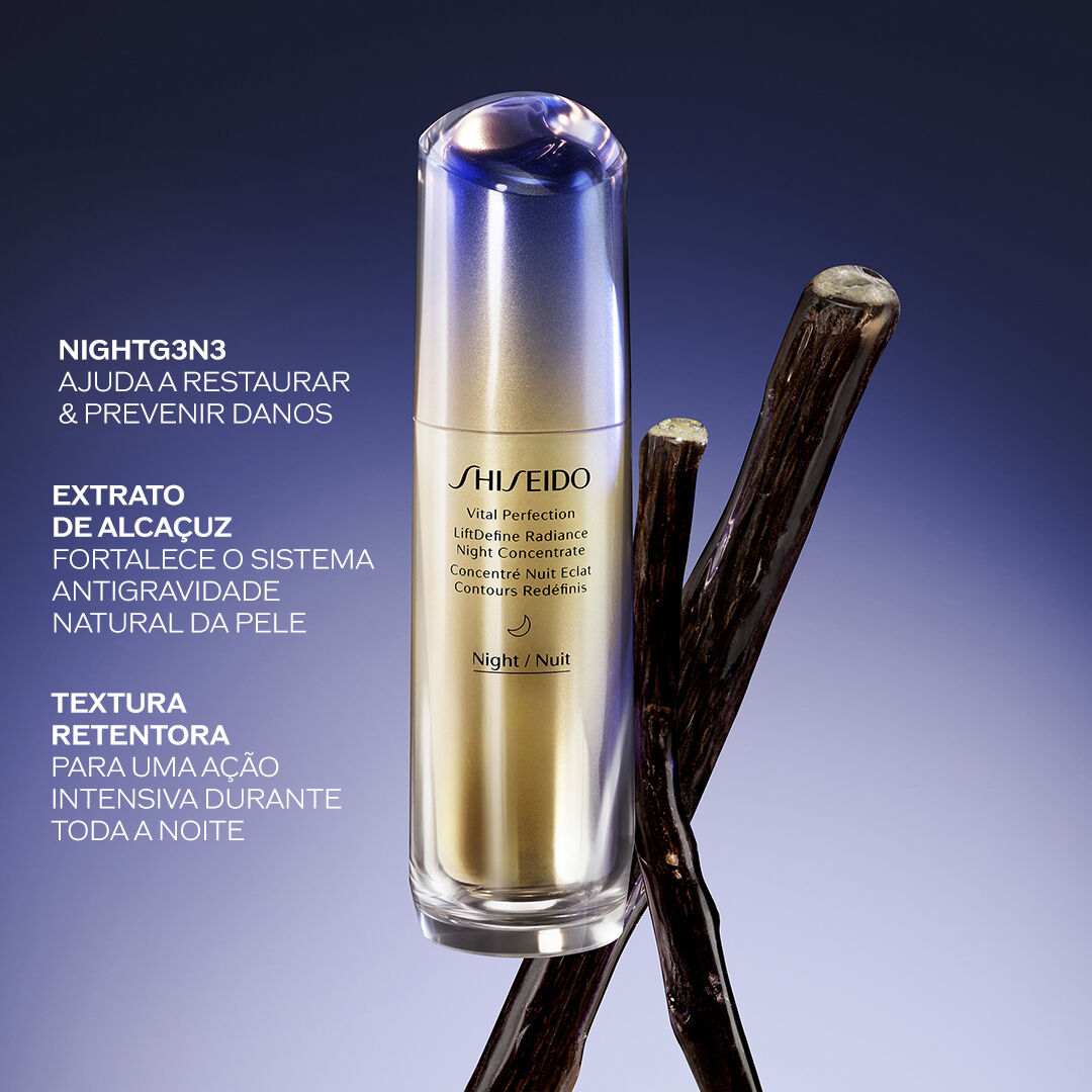 LiftDefine Radiance Night Concentrate - SHISEIDO - Vital Perfection - Imagem 4