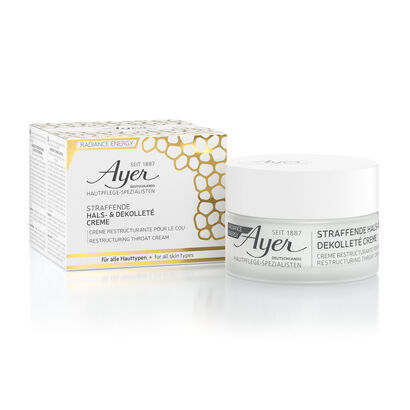 RESTRUCTURING THROAT CREAM - AYER - RADIANCE ENERGY - Imagem