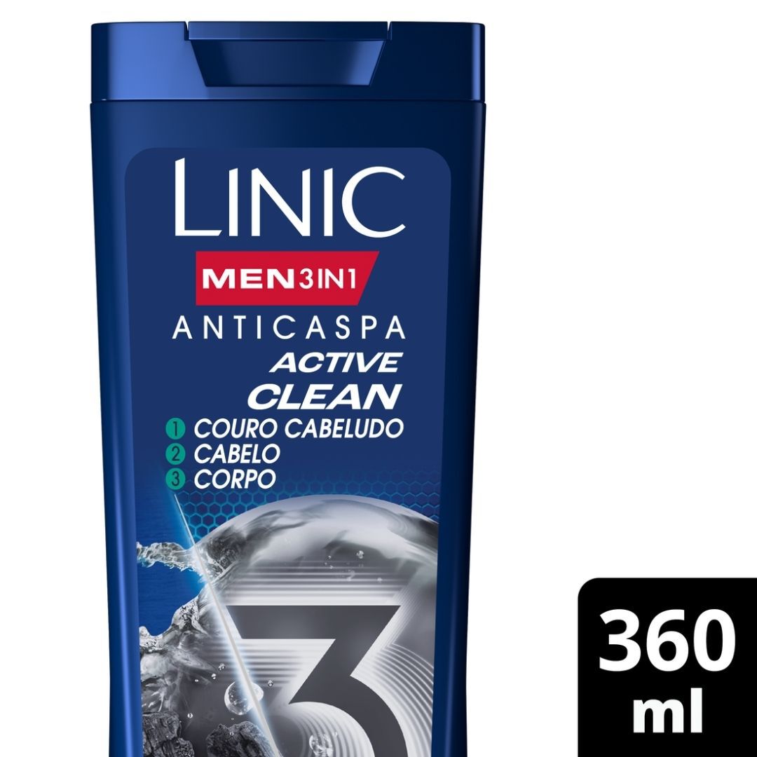 Champ&ocirc; 3em1 Active Cool - LINIC -  - Imagem 3